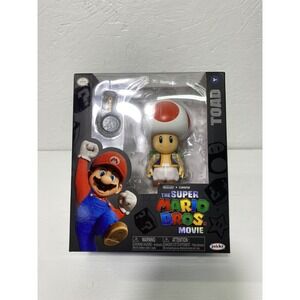 The Super Mario Bros Movie 2023 | Toad | Figure Jakks Pacific Toy Nintendo